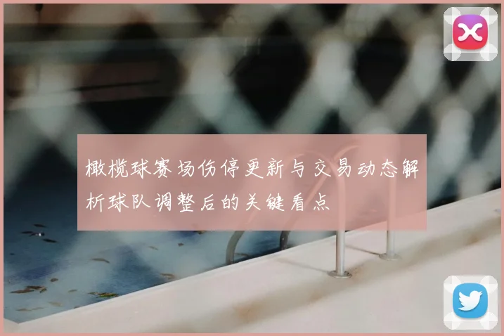 橄榄球赛场伤停更新与交易动态解析球队调整后的关键看点