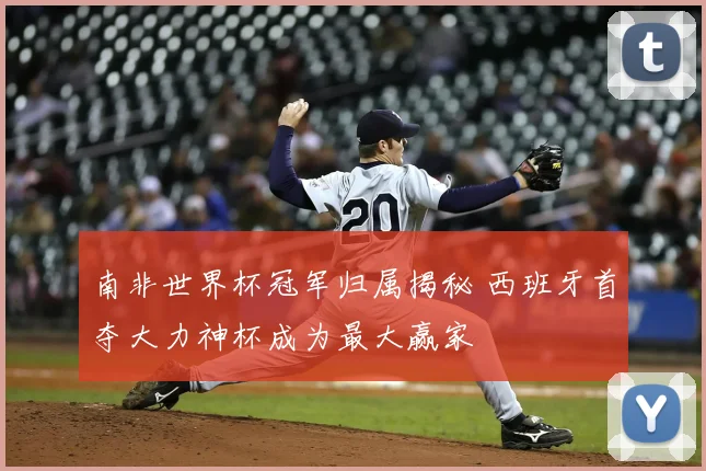 南非世界杯冠军归属揭秘 西班牙首夺大力神杯成为最大赢家